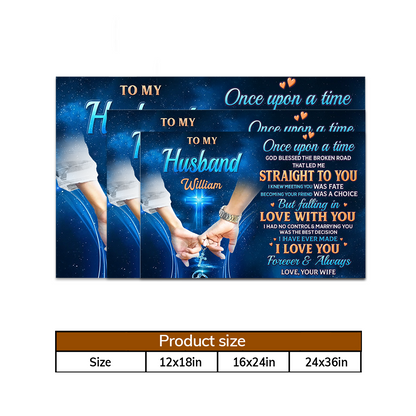 Meeting You Was Fate - Personalized Poster/Canvas