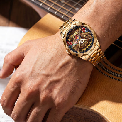 Man Of God - Personalized Men's Wrist Watch