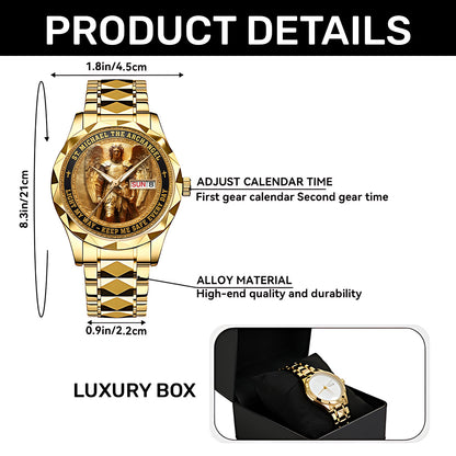Archangel Michael Heaven’s Guardian -  Men's Wrist Watch